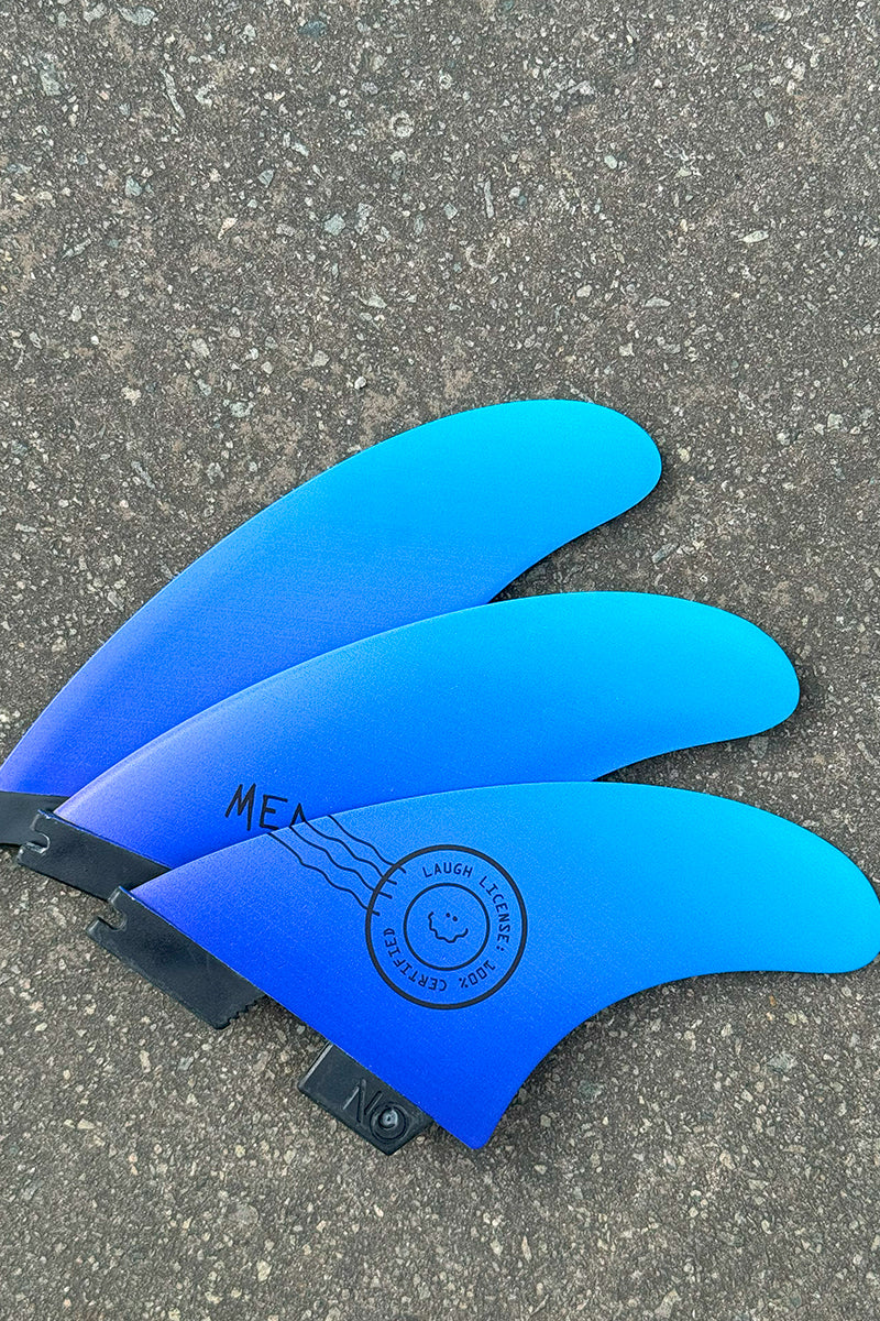 Medina Thruster Medium Set FCSII ABS Resin - Blue