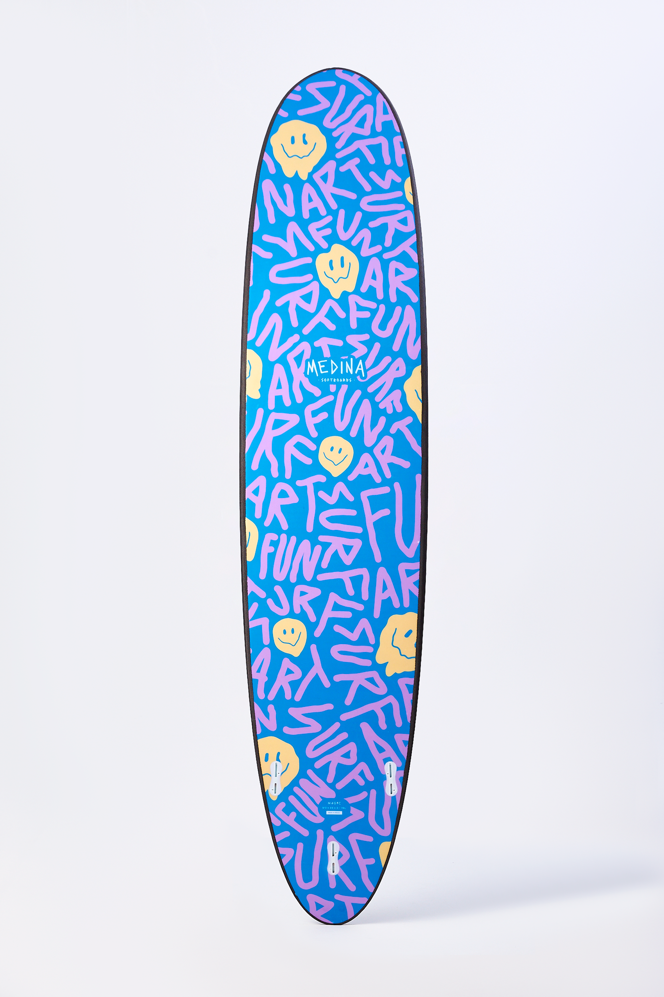 Medina Soft Top Black Smile 8'0 66,5L - FCSII