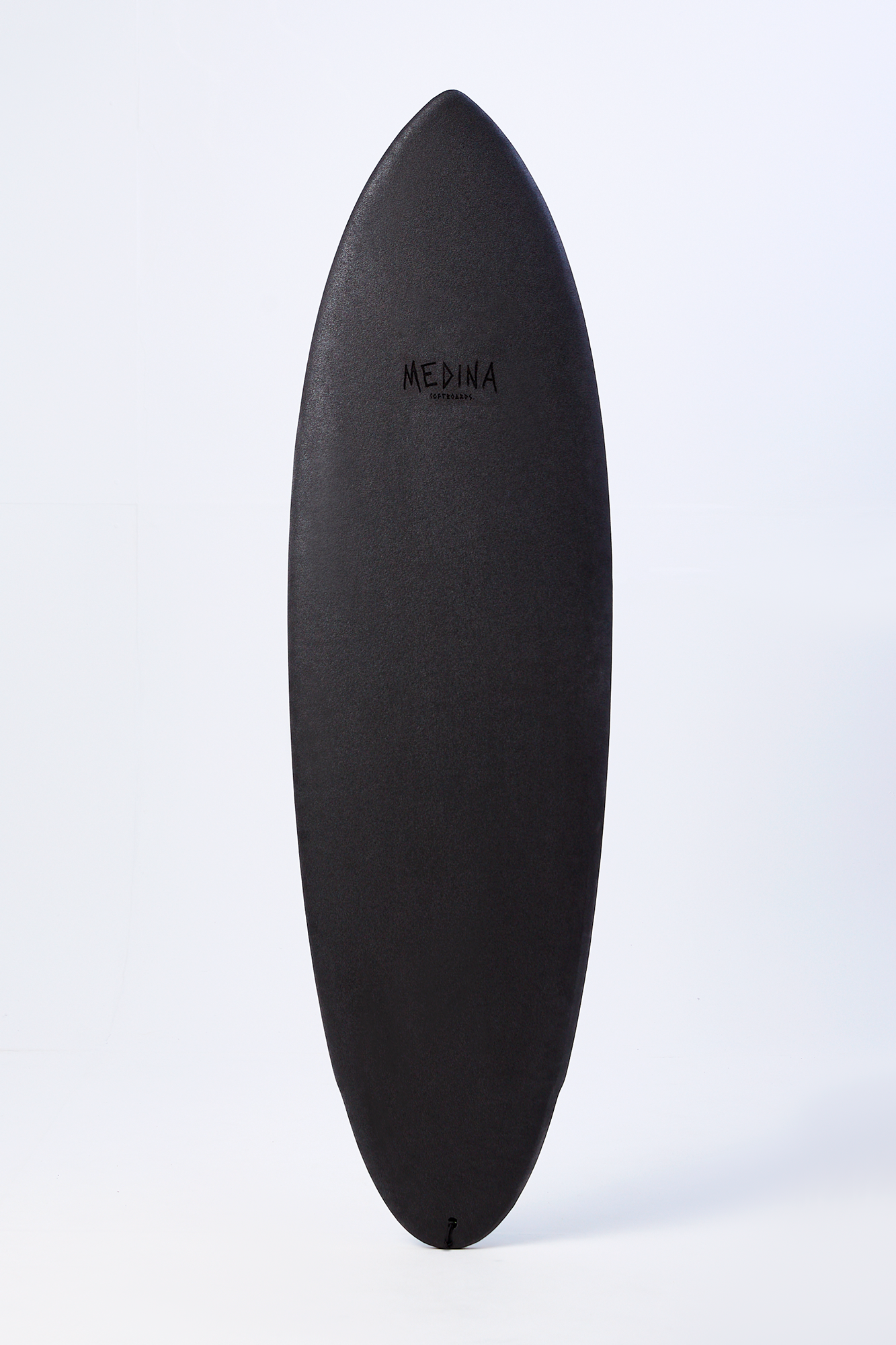 Medina Soft Top Black Old News 6'4 46L - FCSII