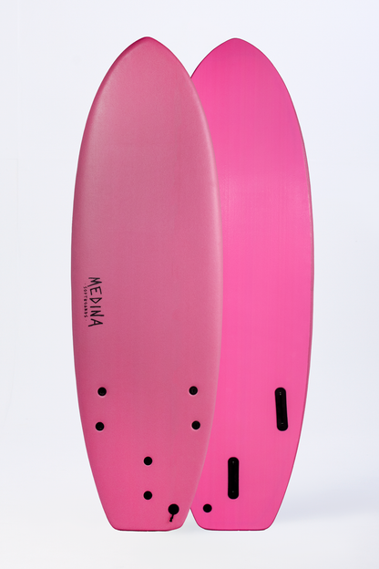 Medina Softboard School 6'0" 48L - Pink